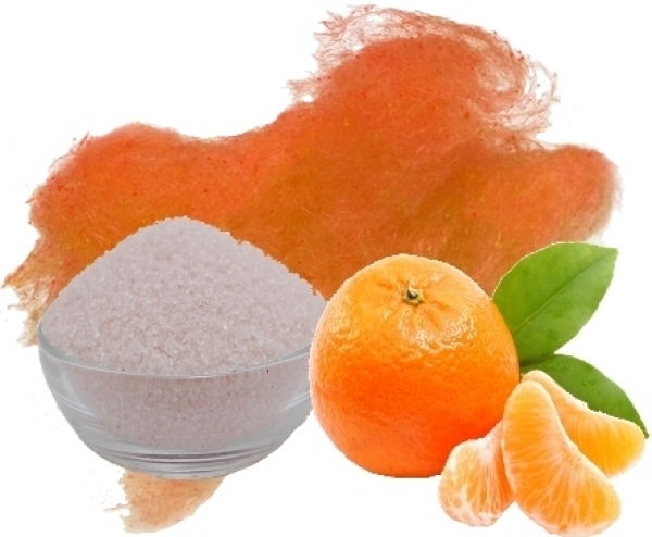 100g Aromazucker Orange Farbzucker für Zuckerwatte und Popcorn