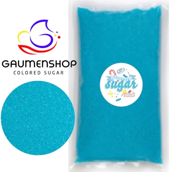 1 KG Babyblau Blau Zucker Dekorzucker Vakuum