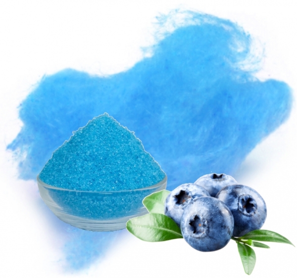 SET PROFI Aromazucker Dekorzucker Blaubeere Blau 4 KG