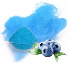 Zucker Zuckerwatte Heidelbeere Blaubeere Blau 500g